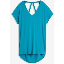 bonprix Shirt aus softer Visksoseblau 40Damen