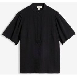 bonprix Bluse aus Viskose-Mixschwarz 38Damen