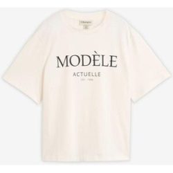 bonprix Oversize-Shirt aus reiner Bio-Baumwolleweiß 36Damen