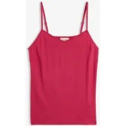 bonprix Spaghettiträger-Top aus fließendem Lyocell-Mixpink 52Damen