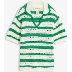 bonprix Weites Strickshirtgrün 40Damen