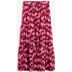 bonprix Maxirock aus reiner Bio-Baumwollepink 48Damen