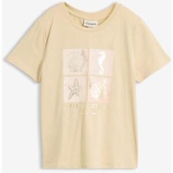 bonprix Shirt aus Baumwollebeige 40Damen