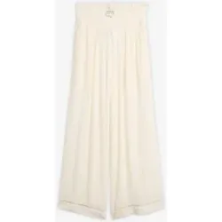 bonprix Culotte aus strukturierter Viskoseweiß 36Damen