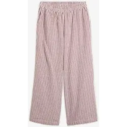 bonprix Palazzo-Hose aus Seersucker, 7/8 Längerot 52Damen