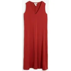 bonprix Midikleid in A-Liniebraun 40Damen