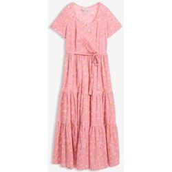 bonprix Kleid mit kurzen Ärmelnrosa 52Damen