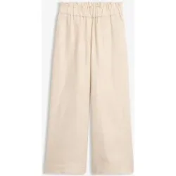 bonprix Leinen-Culotte, wadenlangbeige 40Damen