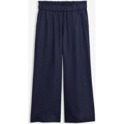 bonprix Leinen-Culotte, wadenlangblau 44Damen