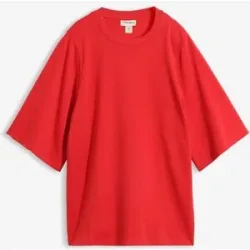 bonprix Oversize-Shirt aus reiner Bio-Baumwollerot 40Damen