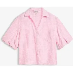 bonprix Bluse aus reiner Baumwollerosa 54Damen