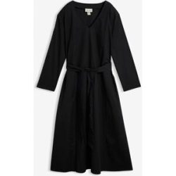 bonprix A-Linien Kleid aus Baumwolleschwarz 50Damen