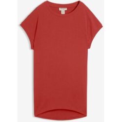 bonprix Longshirt aus reiner Baumwollerot 44Damen