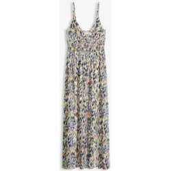 bonprix Maxikleid aus fließender Viskoseweiß 40Damen
