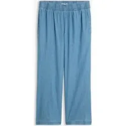 bonprix Wide-Leg-Jeans, High Waist, croppedblau 46Damen
