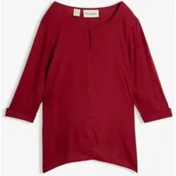 bonprix Blusenshirt aus reiner Viskoserot 38Damen