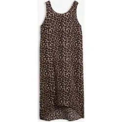 bonprix Maxikleid aus softem Musselingrau 36Damen