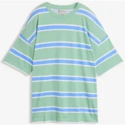bonprix Boxy-Shirt aus Baumwoll- Viskose - Mixgrün 40Damen