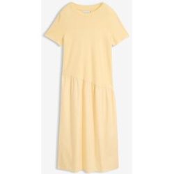 bonprix Shirtkleid aus Materialmixgelb 36Damen