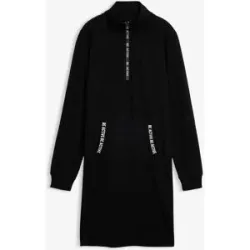 bonprix Sweatkleid für den Alltag, mit langem Arm, aus Viskose-Mix, Casual Stil