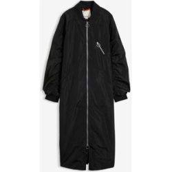 bonprix Blouson-Mantel mit Strickkragenschwarz 56Damen