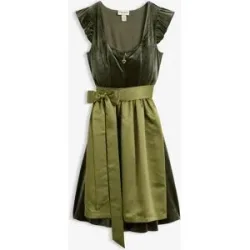 bonprix Dirndl und Schürze (2-tlg.Set)grün 48Damen