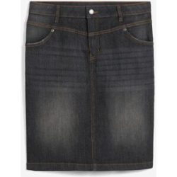 bonprix Stretch-Jeansrockschwarz 38Damen