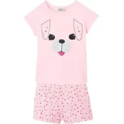 bonprix Shorty aus reiner Baumwolle (2-tlg. Set)rosa 116Mädchen