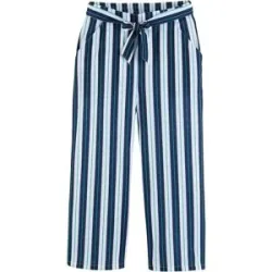bonprix Palazzo-Hose mit elastischem Bundblau 158Mädchen