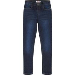 bonprix Thermojeans mit Jerseyfutter Mid Waistblau 152Mädchen