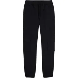 bonprix Regular Fit Stretch-Cargo-Schlupfhose mit praktischen Taschenschwarz 176Knaben