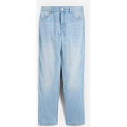 bonprix Loose-Fit Stretch-Jeans mit verstellbarem Bund, Straightblau 170Knaben