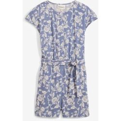 bonprix Kurzer Jumpsuit aus fließender Viskoseblau 176Mädchen