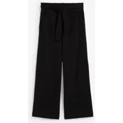 bonprix Culotte aus Bio-Baumwolle mit elastischem Bundschwarz 128Mädchen