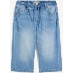 bonprix Schlupf-Jeans-Longbermuda, Slim Fitblau 140Knaben