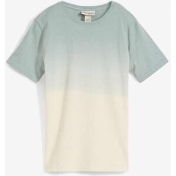 bonprix T-Shirt aus reiner Baumwolle, mit Farbverlauf, Kurzarm-Design