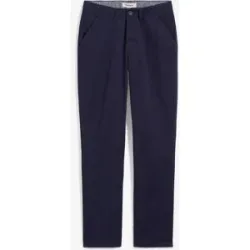bonprix Slim Fit Chinohose mit verstellbarem Bund, Straightblau 170Knaben