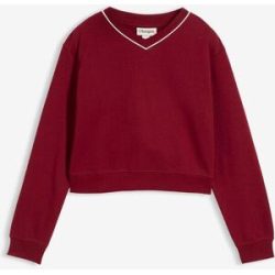 bonprix Sweatshirt aus reiner Bio-Baumwollerot 140Mädchen