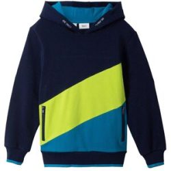 bonprix Hoodie aus reiner Bio-Baumwolleblau 164Knaben