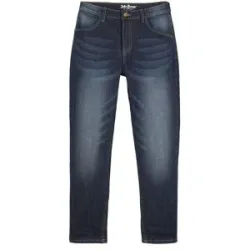 bonprix Thermo Slim-Fit-Jeans mit Fleecefutter, Straightblau 176Knaben