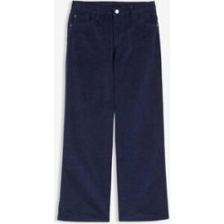 bonprix weiche Cordhose aus recyclingfähigem Bio-Baumwollstretchblau 170Mädchen