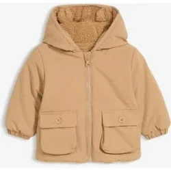 bonprix Baby Wendejacke mit Kapuzebeige 104Kinder