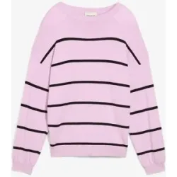 bonprix Feinstrickpullover aus Viskose-Mixlila 140Mädchen