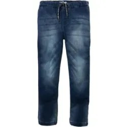 bonprix Regular Fit Schlupf-Sweat-Jeans, Straightblau 176Knaben
