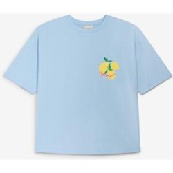 bonprix Oversize-Shirt aus reiner Bio-Baumwolleblau 170Mädchen