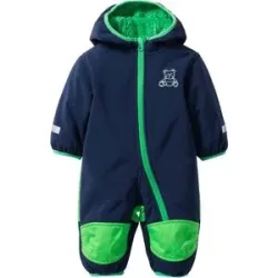 bonprix Softshell Overall mit Teddyfleeceblau 80Kinder