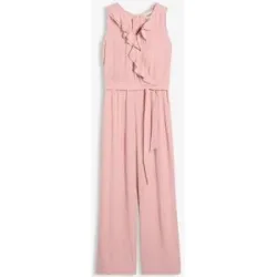 bonprix Jumpsuit aus fließender Viskoserosa 158Mädchen