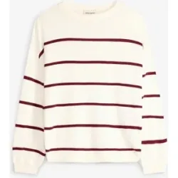 bonprix Feinstrickpullover aus Viskose-Mixweiß 140Mädchen