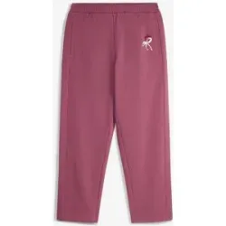 bonprix Sweathose Wide-Leg aus reiner Bio-Baumwollelila 140Mädchen