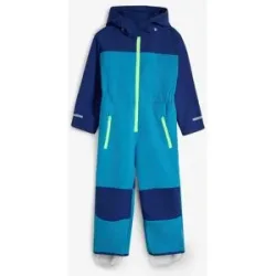 bonprix Wasserabweisender Softshell-Anzug mit reflektierenden Detailsblau 92Kinder